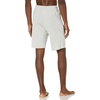 Amazon Essentials Men’s 9″ Knit Pajama Shorts with Elastic Waist and Drawstring, Loungewear (Available in Big & Tall)(Light Gray Heather)