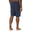 Amazon Essentials Men’s 9″ Knit Pajama Shorts with Elastic Waist and Drawstring, Loungewear (Available in Big & Tall)(Navy)