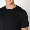 Amazon Essentials Men’s Active Quick Dry Moisture Wicking Tech Stretch Lightweight Short-Sleeve T-Shirt(Black)
