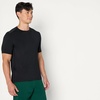 Amazon Essentials Men’s Active Quick Dry Moisture Wicking Tech Stretch Lightweight Short-Sleeve T-Shirt(Black)