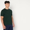 Amazon Essentials Men’s Active Quick Dry Moisture Wicking Tech Stretch Lightweight Short-Sleeve T-Shirt(Dark Green)
