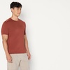 Amazon Essentials Men’s Active Quick Dry Moisture Wicking Tech Stretch Lightweight Short-Sleeve T-Shirt(Henna / Heather Graphite)