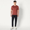 Amazon Essentials Men’s Active Quick Dry Moisture Wicking Tech Stretch Lightweight Short-Sleeve T-Shirt(Rich Chestnut Brown)