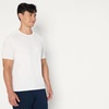 Amazon Essentials Men’s Active Quick Dry Moisture Wicking Tech Stretch Lightweight Short-Sleeve T-Shirt(White)