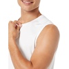 Amazon Essentials Men’s Active Quick Dry Moisture-Wicking Tech Stretch Lightweight Sleeveless Muscle Shirt(Bright White)