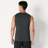 Amazon Essentials Men’s Active Quick Dry Moisture-Wicking Tech Stretch Lightweight Sleeveless Muscle Shirt(Henna / Heather Graphite)