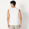 Amazon Essentials Men’s Active Quick Dry Moisture-Wicking Tech Stretch Lightweight Sleeveless Muscle Shirt(White / Black)
