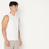 Amazon Essentials Men’s Active Quick Dry Moisture-Wicking Tech Stretch Lightweight Sleeveless Muscle Shirt(White)