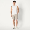 Amazon Essentials Men’s Active Quick Dry Moisture-Wicking Tech Stretch Lightweight Sleeveless Muscle Shirt(White)