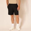 Amazon Essentials Men’s Athletic Basketball Gym Shorts, Breathable Moisture Wicking, Loose-Fit Performance Tech, Pack of 2(Black/Red)