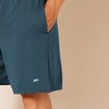 Amazon Essentials Men’s Athletic Basketball Gym Shorts, Breathable Moisture Wicking, Loose-Fit Performance Tech, Pack of 2(Charcoal/Dark Green)