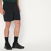 Amazon Essentials Men’s Athletic Running Training Shorts, Performance Stretch Woven Workout Shorts, 7“(Black)