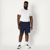 Amazon Essentials Men’s Athletic Running Training Shorts, Performance Stretch Woven Workout Shorts, 7“(Navy)
