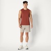 Amazon Essentials Men’s Athletic Running Training Shorts, Performance Stretch Woven Workout Shorts, 7“(Taupe)