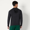 Amazon Essentials Men’s Athletic Soft Performance Lightweight Gym Workout Hoodie Sweatshirt with Kangaroo Pocket(Space Dye Black)