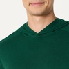 Amazon Essentials Men’s Athletic Soft Performance Lightweight Gym Workout Hoodie Sweatshirt with Kangaroo Pocket(Space Dye Green)