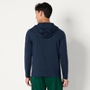 Amazon Essentials Men’s Athletic Soft Performance Lightweight Gym Workout Hoodie Sweatshirt with Kangaroo Pocket(Space Dye Navy)