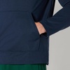 Amazon Essentials Men’s Athletic Soft Performance Lightweight Gym Workout Hoodie Sweatshirt with Kangaroo Pocket(Space Dye Navy)