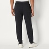 Amazon Essentials Men’s Athletic Soft Performance Lightweight Gym Workout Tapered Track Jogger Sweatpants(Space Dye Black)