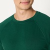 Amazon Essentials Men’s Athletic Soft Performance Lightweight Long Sleeve Gym Workout Shirt, Moisture Wicking, 4-Way Stretch(Space Dye Green)