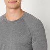 Amazon Essentials Men’s Athletic Soft Performance Lightweight Long Sleeve Gym Workout Shirt, Moisture Wicking, 4-Way Stretch(Space Dye Grey)