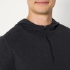 Amazon Essentials Men’s Athletic Soft Performance Lightweight Quarter-Zip Running Long Sleeve Workout Top(Space Dye Black)