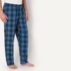Amazon Essentials Men’s Cotton Poplin Straight-Fit Pajama Pants with Pockets, Elastic Waist, Drawstring(Green Large Scale Plaid)