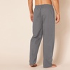Amazon Essentials Men’s Cotton Poplin Straight-Fit Pajama Pants with Pockets, Elastic Waist, Drawstring(Grey)