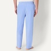 Amazon Essentials Men’s Cotton Poplin Straight-Fit Pajama Pants with Pockets, Elastic Waist, Drawstring(Light Blue Stripe)