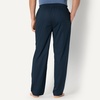 Amazon Essentials Men’s Cotton Poplin Straight-Fit Pajama Pants with Pockets, Elastic Waist, Drawstring(Navy)