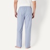 Amazon Essentials Men’s Cotton Stretch Poplin Full-Length Pajama Bottoms(Check/Cornflower Blue)
