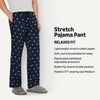 Amazon Essentials Men’s Cotton Stretch Poplin Full-Length Pajama Bottoms(Ducks/Light Blue)