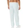 Amazon Essentials Men’s Cotton Stretch Poplin Full-Length Pajama Bottoms(Navy Plaid)