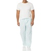 Amazon Essentials Men’s Cotton Stretch Poplin Full-Length Pajama Bottoms(Navy Plaid)