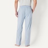 Amazon Essentials Men’s Cotton Stretch Poplin Full-Length Pajama Bottoms(Navy/Thin Stripe)