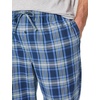 Amazon Essentials Men’s Cotton Stretch Poplin Pant with Cotton Jersey T-Shirt Pajama Set(Grey Heather/Navy Plaid)