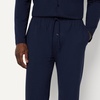 Amazon Essentials Men’s Cotton-Modal Pajama Set, Long Sleeve Button-Down Top with Pants(Navy)