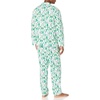 Amazon Essentials Men’s Flannel Pajama Set(Ecru Festive Tree)