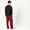 Amazon Essentials Men’s Flannel Pant and Long-Sleeve T-Shirt Pajama Set(Black and Classic Buffalo Check)