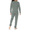 Amazon Essentials Men’s Knit Pajama Set(Black Folkloric)