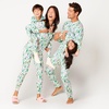Amazon Essentials Men’s Knit Pajama Set(Ecru Festive Tree)