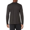 Amazon Essentials Men’s Long Sleeve Moisture Wicking Performance Tech Workout Crew Neck T-Shirt(Black)