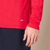 Amazon Essentials Men’s Long Sleeve Moisture Wicking Performance Tech Workout Crew Neck T-Shirt(Red)