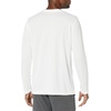 Amazon Essentials Men’s Long Sleeve Moisture Wicking Performance Tech Workout Crew Neck T-Shirt(White)