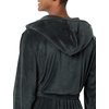 Amazon Essentials Men’s Mid-Length Plush Bathrobe(Charcoal)