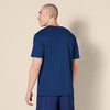Amazon Essentials Men’s Moisture Wicking Breathable Active Performance Tech Gym T-Shirts(Navy/Red)