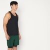 Amazon Essentials Men’s Quick Dry Tech Stretch Active Sleeveless Gym Tank Top Workout Shirt(Black)