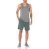 Amazon Essentials Men’s Quick Dry Tech Stretch Active Sleeveless Gym Tank Top Workout Shirt(Black Heather)