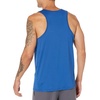 Amazon Essentials Men’s Quick Dry Tech Stretch Active Sleeveless Gym Tank Top Workout Shirt(Bright Blue)