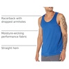 Amazon Essentials Men’s Quick Dry Tech Stretch Active Sleeveless Gym Tank Top Workout Shirt(Bright Blue)